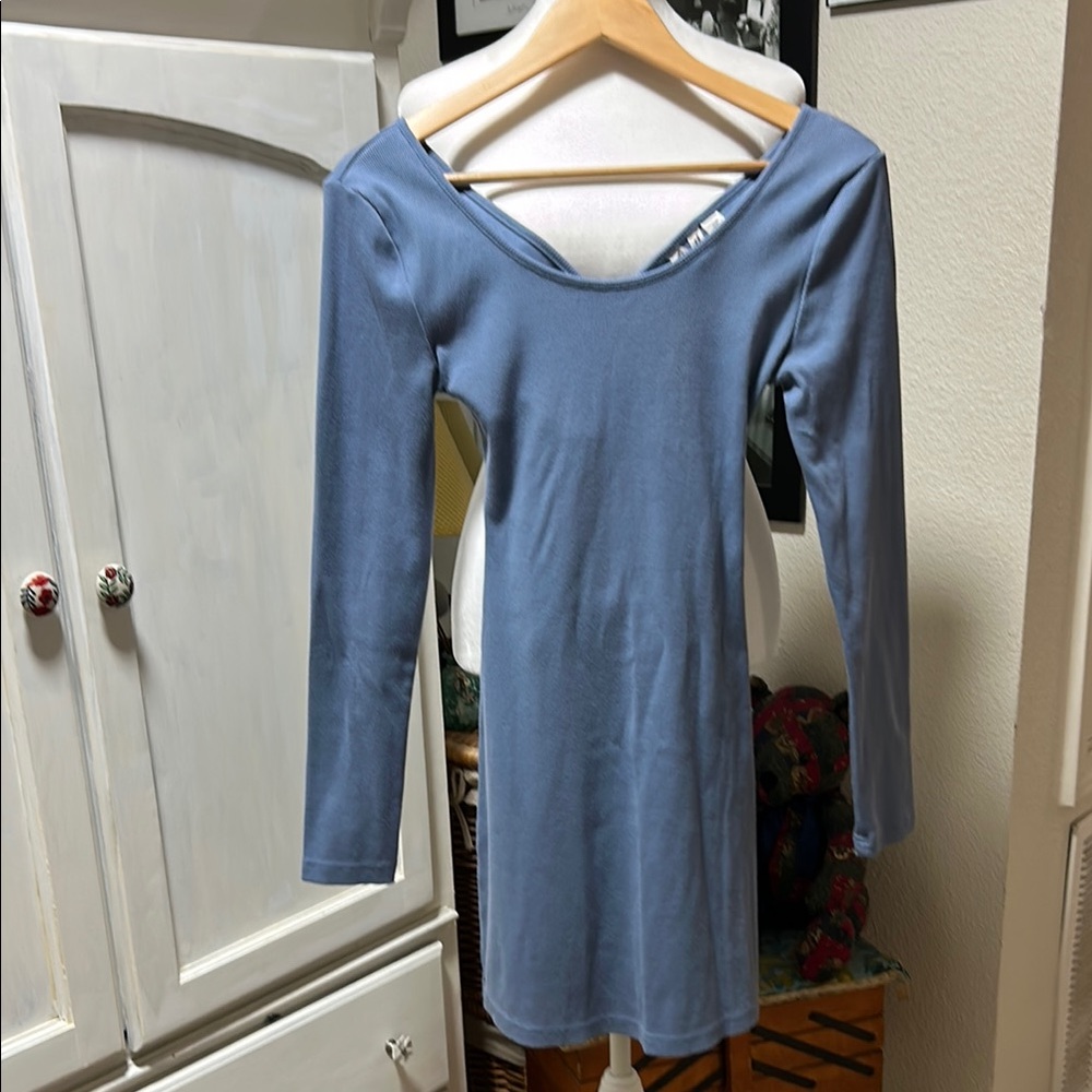 Roxy Women's Dress Good Keepsake Long Sleeve Mini Dress